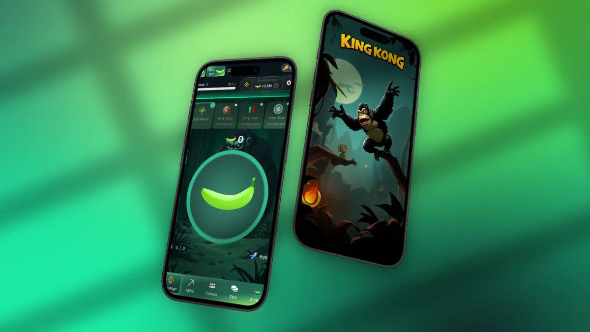 Kong Banana Tapping Game project screenshot