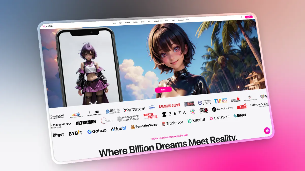 XANA Metaverse project screenshot